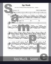 Load image into Gallery viewer, Angelica Sheet Music (Piano Score) - Spy Muzik - angelicasmusic-com