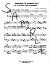 Load image into Gallery viewer, Angelica Sheet Music (Piano Score) -Melody Of Hearts