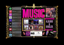 Load image into Gallery viewer, Angelica Tote Bag - Featuring Music Notes