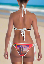 Load image into Gallery viewer, Angelica Bikini Swimwear - Reversible Angelica In Concert Theme