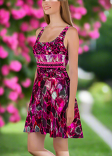 Load image into Gallery viewer, Angelica Skater Dress - The Power Of Infinity - Angelica