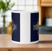 Load image into Gallery viewer, White Glossy Mug With Music Design - Angelica&#39;s Music World Design