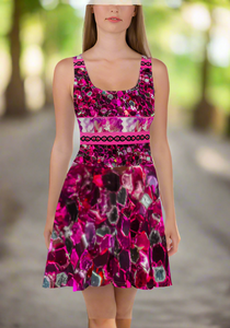Angelica Skater Dress - The Power Of Infinity - Angelica
