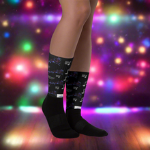 Load image into Gallery viewer, Angelica Socks - (Long) Music Note Design