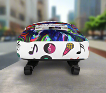 Load image into Gallery viewer, Angelica Backpack - Multicolored With Music Notes - Featuring Angelica&#39;s CD&#39;s