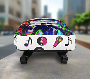 Angelica Backpack - Multicolored With Music Notes - Featuring Angelica's CD's