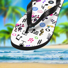 Load image into Gallery viewer, Angelica Music Unisex Flip-Flops