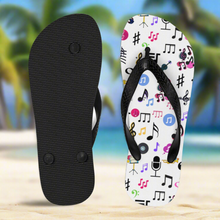 Load image into Gallery viewer, Angelica Music Unisex Flip-Flops