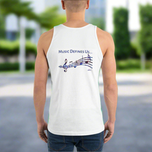 Load image into Gallery viewer, Angelica Tank Top With Music Notes - Jersey Design