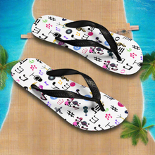 Load image into Gallery viewer, Angelica Music Unisex Flip-Flops