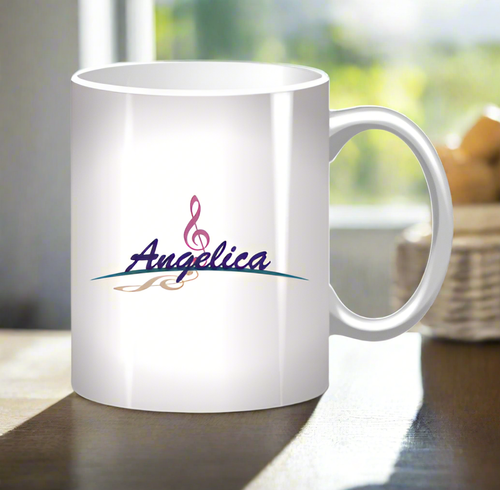 Angelica Coffee Mug - Featuring Angelica Logo