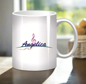 Angelica Coffee Mug - Featuring Angelica Logo