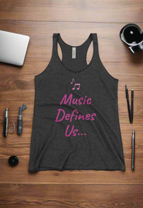 Angelica Shirt - Featuring Quote & Music Notes