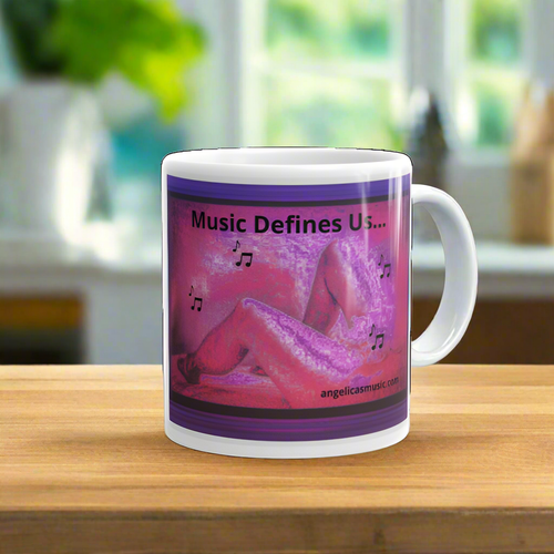 Angelica Coffee Mug - Featuring Angelica With Cartoon Legs