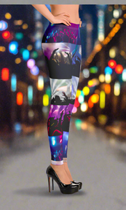 Angelica Leggings - "Dance Like You Are Free"