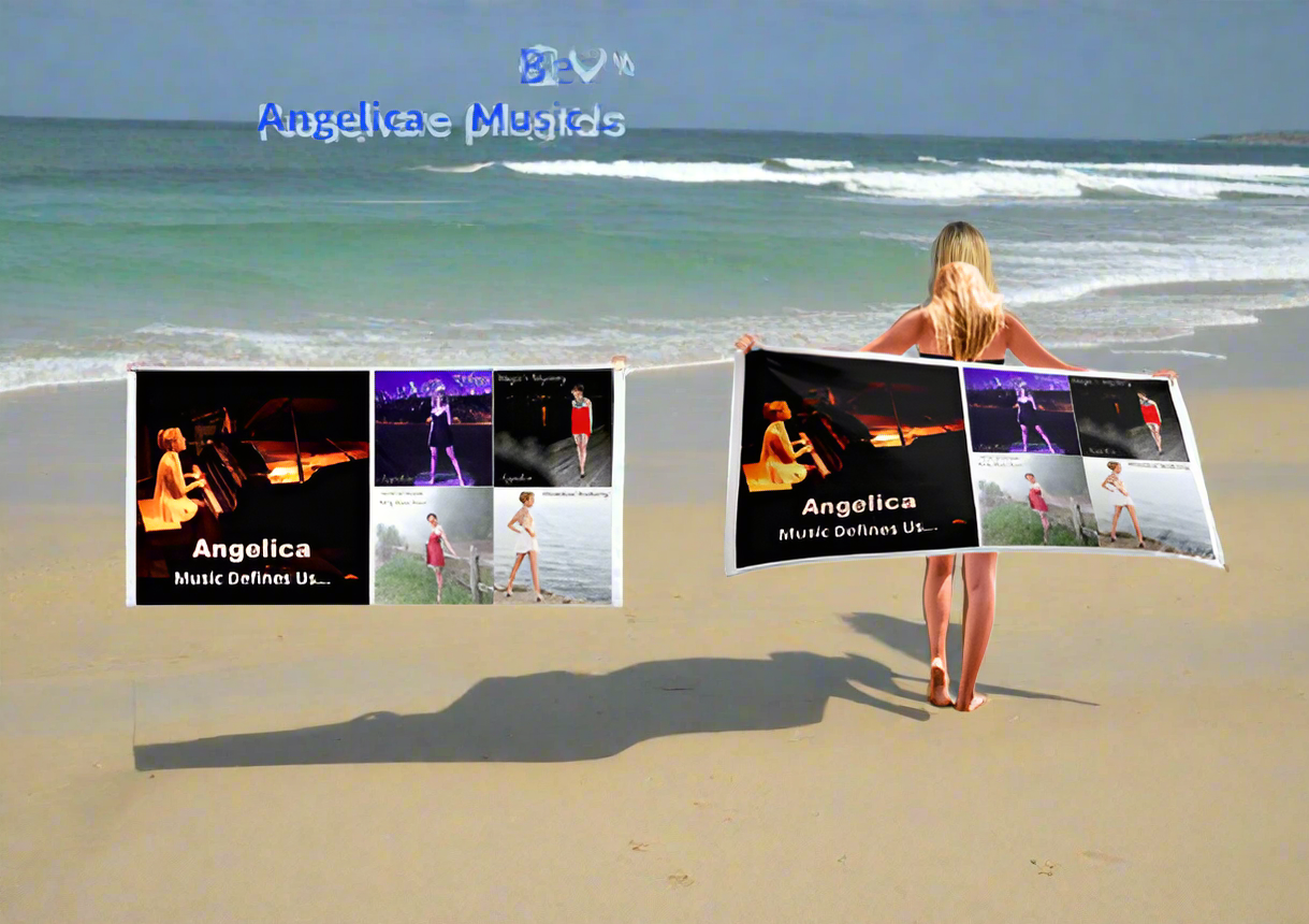 Angelica Beach Towel
