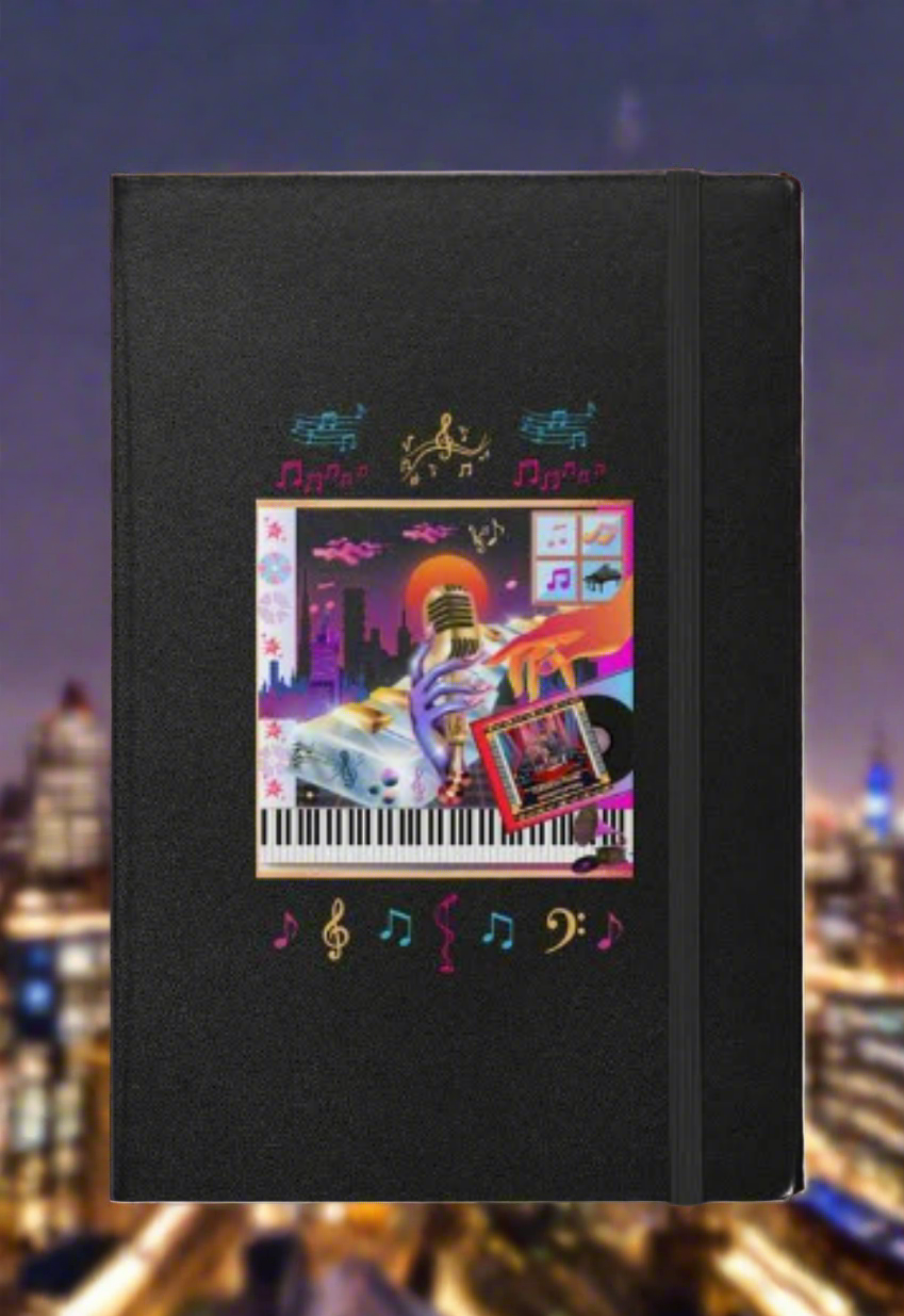 Angelica Hard Cover Bound Notebook