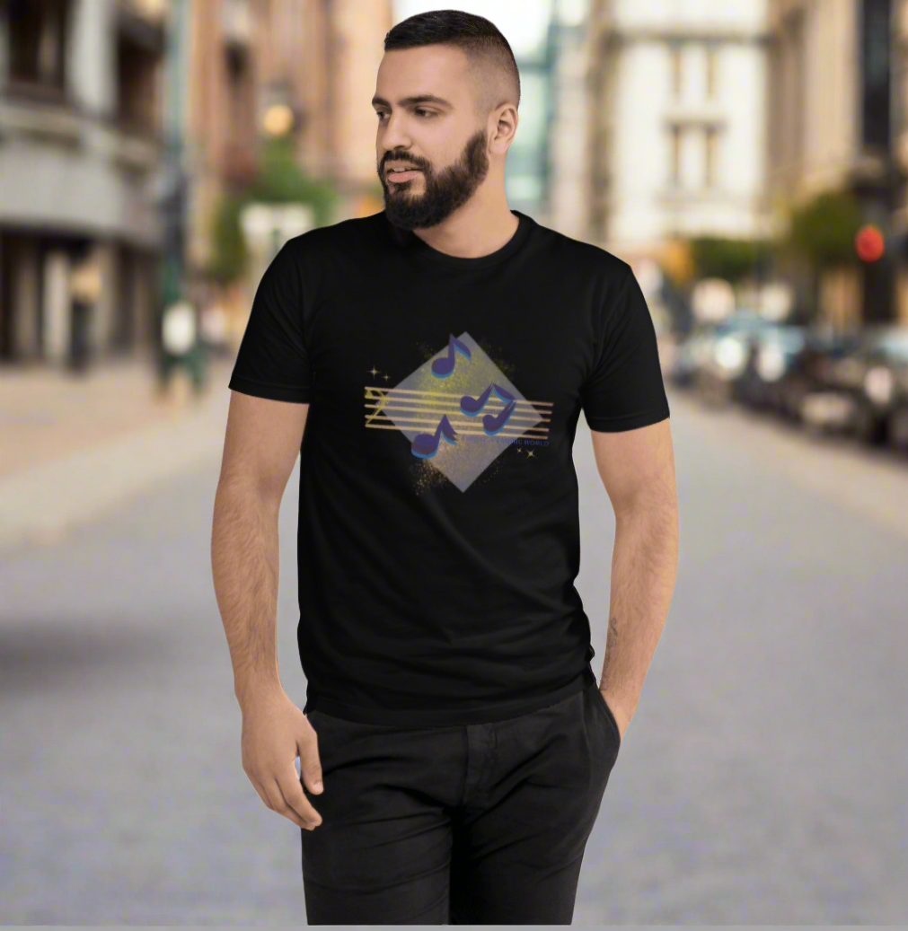 Men's Fitted T-Shirt | Next Level 3600 - Angelica's Music World