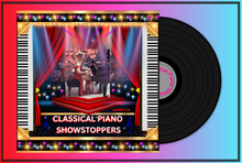 Load image into Gallery viewer, T-Shirt Slim Fit, Premium - Classical Piano Showstoppers Theme