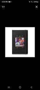 Angelica Hard Cover Bound Notebook