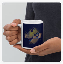 Load image into Gallery viewer, White Glossy Mug With Music Design - Angelica&#39;s Music World Design