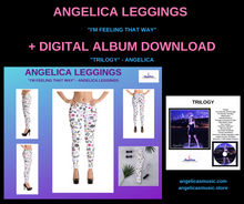 Load image into Gallery viewer, Angelica Leggings - &quot;I&#39;m Feeling That Way&quot; + Digital Album Download - &quot;Trilogy&quot;