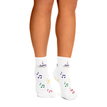 Load image into Gallery viewer, Angelica Socks With Music Notes - angelicasmusic-com