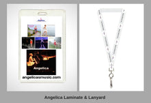 Load image into Gallery viewer, Angelica Laminate &amp; Lanyard - angelicasmusic-com