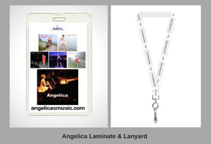 Angelica Laminate & Lanyard - angelicasmusic-com