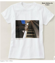 Load image into Gallery viewer, Angelica T-Shirt - Featuring Piano Keys - angelicasmusic-com