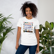 Load image into Gallery viewer, Angelica T-Shirt - Unisex With Music Notes, Instruments &amp; Angelica Quotes - angelicasmusic-com