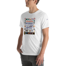 Load image into Gallery viewer, Angelica T-Shirt - Unisex With Music Notes, Instruments &amp; Angelica Quotes - angelicasmusic-com