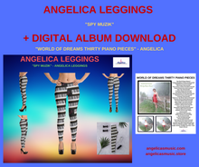 Load image into Gallery viewer, Angelica Leggings - &quot;Spy Muzik&quot; + Digital Download - &quot;World Of Dreams Thirty Piano Pieces&quot;