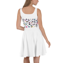 Load image into Gallery viewer, Angelica Dress - Skater Design Featuring Angelica &amp; Music Notes - angelicasmusic-com