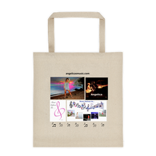 Load image into Gallery viewer, Angelica Tote Bag - Cotton Canvas, Featuring Angelica - angelicasmusic-com