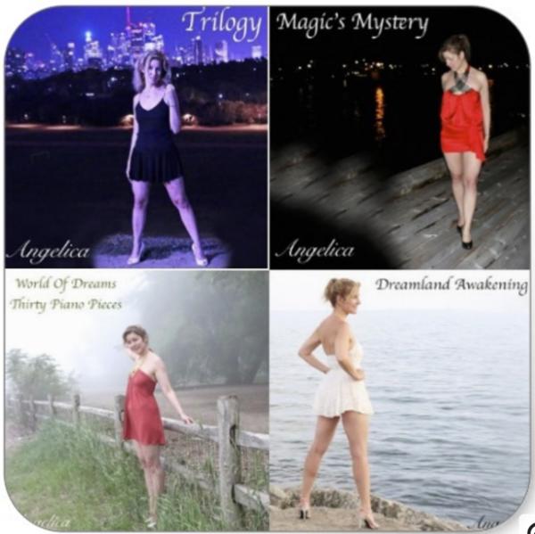 Angelica Sticker - Featuring 4 CD's - angelicasmusic-com