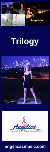 Angelica Bookmark - Featuring CD Artwork - Trilogy - angelicasmusic-com