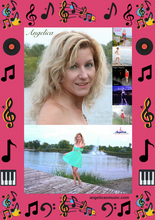 Load image into Gallery viewer, Angelica Photos &amp; 5 CD Poster - angelicasmusic-com