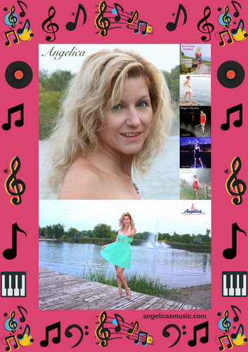 Angelica Photos & 5 CD Poster - angelicasmusic-com