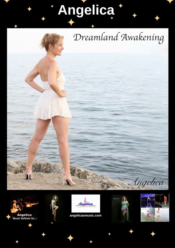 Angelica Poster - Featuring CD Artwork - Dreamland Awakening - angelicasmusic-com