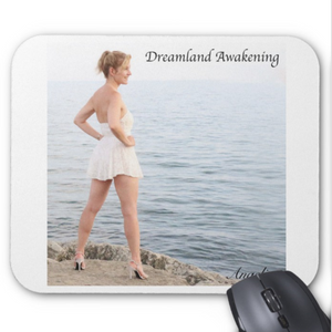 Angelica Mouse Pad - Featuring CD Artwork - Dreamland Awakening (White) - angelicasmusic-com