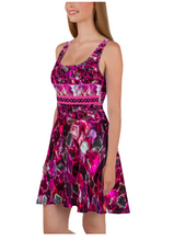 Load image into Gallery viewer, Angelica Dress - Skater Design - Featuring Song Title - angelicasmusic-com
