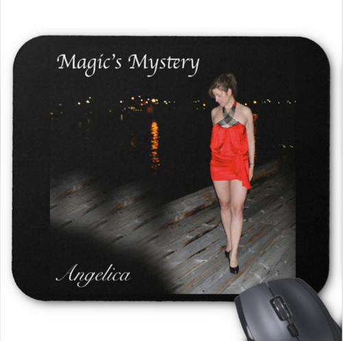 Angelica Mouse Pad - Featuring CD Artwork - Magic's Mystery (Black) - angelicasmusic-com