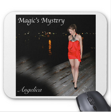 Load image into Gallery viewer, Angelica Mouse Pad - Featuring CD Artwork - Magic&#39;s Mystery (White) - angelicasmusic-com