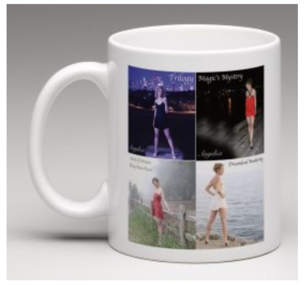 Angelica Coffee Mug - 4 CD Artwork Design - angelicasmusic-com