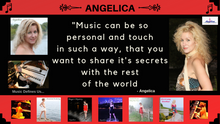 Load image into Gallery viewer, Angelica Music Quote Poster - angelicasmusic-com