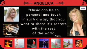 Angelica Music Quote Poster - angelicasmusic-com