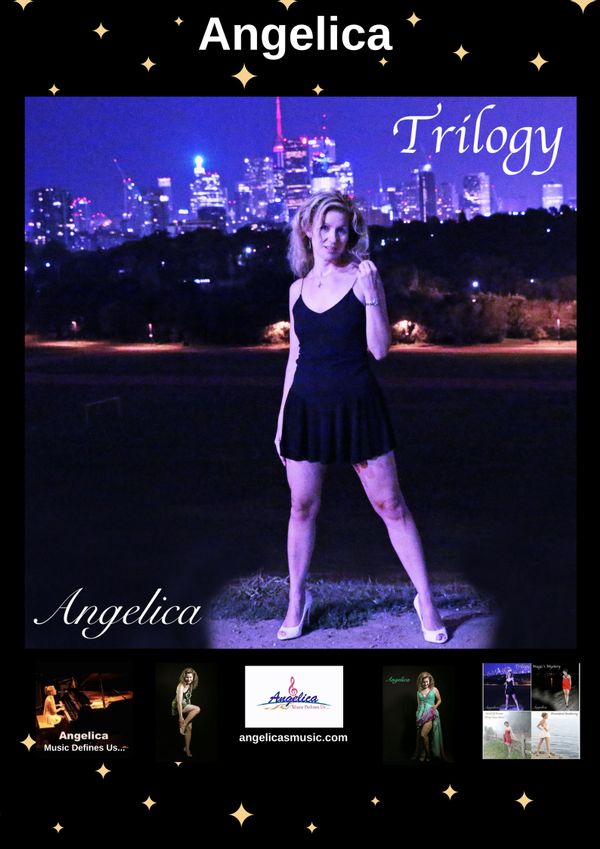 Angelica Poster - Featuring CD Artwork - Trilogy - angelicasmusic-com